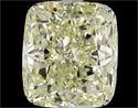 Natural Diamond 2.51 Carats, Cushion with  Cut, M Color, VS2 Clarity and Certified by IGI