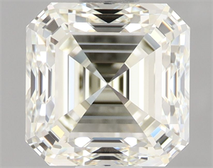 Foto Diamante Natural 1.50 quilates, Asscher , Color K, claridad VVS2 y certificado IGI de