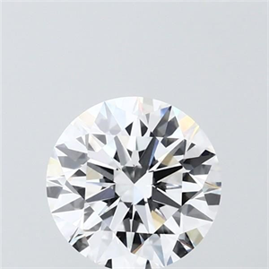 Picture of Lab Grown Diamond 1.50 Carats, Round with Ideal Cut, D Color, VVS2 Clarity and Certified by IGI
