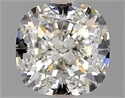 Natural Diamond 2.01 Carats, Cushion with  Cut, J Color, SI2 Clarity and Certified by GIA