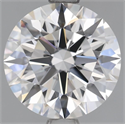 Del inventario de diamantes de laboratorio, 2.14 quilates, Redondo , Color F, claridad VVS2 y certificado IGI