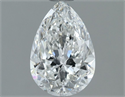 Natural Diamond 1.22 Carats, Pear with  Cut, G Color, SI2 Clarity and Certified by GIA