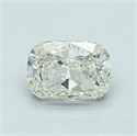 Diamante Natural 1.02 quilates, Del cojín , Color K, claridad VVS1 y certificado GIA