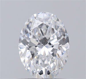 Picture of Natural Diamond 0.50 Carats, Oval with  Cut, E Color, SI1 Clarity and Certified by GIA