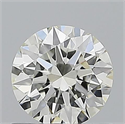 Natural Diamond 0.71 Carats, Round with Excellent Cut, J Color, VS1 Clarity and Certified by GIA