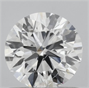 Lab Grown Diamond 0.80 Carats, Round with Ideal Cut, D Color, SI1 Clarity and Certified by IGI
