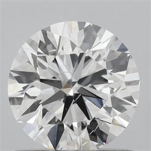 Picture of Lab Grown Diamond 0.80 Carats, Round with Ideal Cut, D Color, SI1 Clarity and Certified by IGI