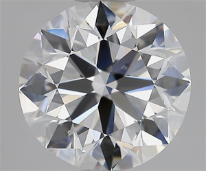 Picture of Natural Diamond 2.01 Carats, Round with Excellent Cut, E Color, VS2 Clarity and Certified by GIA