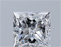 Diamante Natural 0.53 quilates, Princesa , Color D, claridad VS1 y certificado GIA