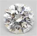 Natural Diamond 0.71 Carats, Round with Excellent Cut, H Color, VS2 Clarity and Certified by GIA