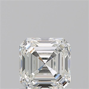 Foto Diamante Natural 1.03 quilates, Asscher , Color I, claridad VS1 y certificado GIA de
