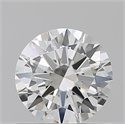 Natural Diamond 0.70 Carats, Round with Excellent Cut, J Color, VVS2 Clarity and Certified by GIA