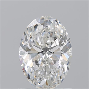 Foto Diamante Natural 1.20 quilates, Ovalado , Color G, claridad VS2 y certificado GIA de