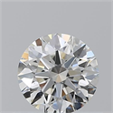 Diamante Natural 0.54 quilates, Redondo , Color H, claridad VS2 y certificado GIA