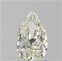 Diamante Natural 0.90 quilates, De pera , Color L, claridad VS1 y certificado GIA