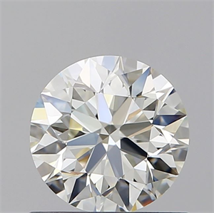 Foto Diamante Natural 0.75 quilates, Redondo , Color J, claridad VVS1 y certificado GIA de