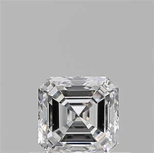 Picture of Natural Diamond 0.50 Carats, Asscher with  Cut, D Color, VS2 Clarity and Certified by GIA