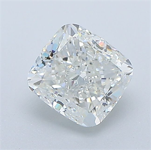 Picture of Natural Diamond 0.90 Carats, Cushion with  Cut, H Color, VS2 Clarity and Certified by GIA