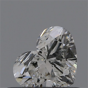 Picture of Natural Diamond 0.41 Carats, Heart with  Cut, G Color, VS2 Clarity and Certified by GIA