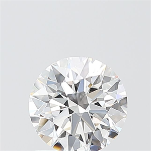 Picture of Lab Grown Diamond 1.01 Carats, Round with Ideal Cut, E Color, VVS2 Clarity and Certified by IGI