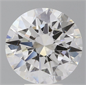 Lab Grown Diamond 6.10 Carats, Round with Excellent Cut, F Color, VS1 Clarity and Certified by IGI