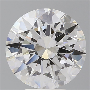 Picture of Lab Grown Diamond 6.10 Carats, Round with Excellent Cut, F Color, VS1 Clarity and Certified by IGI