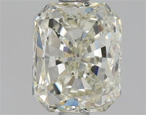 Foto Diamante Natural 1.51 quilates, Radiante , Color L, claridad SI2 y certificado GIA de