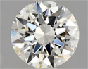 Natural Diamond 0.85 Carats, Round with Excellent Cut, I Color, VS1 Clarity and Certified by GIA