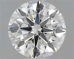 Picture of Natural Diamond 0.70 Carats, Round with Excellent Cut, G Color, IF Clarity and Certified by GIA
