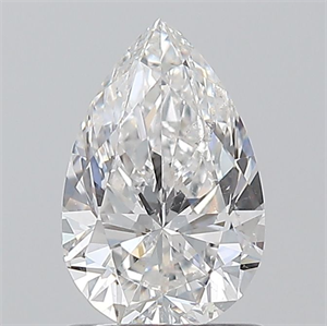 Picture of Natural Diamond 1.01 Carats, Pear with  Cut, E Color, SI2 Clarity and Certified by GIA