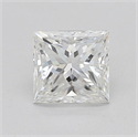 Diamante Natural 0.70 quilates, Princesa , Color H, claridad VS1 y certificado GIA