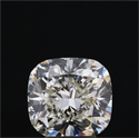 Natural Diamond 3.51 Carats, Cushion with  Cut, L Color, VS1 Clarity and Certified by GIA