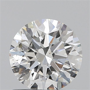 Picture of Natural Diamond 0.80 Carats, Round with Excellent Cut, G Color, SI1 Clarity and Certified by GIA