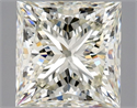 Natural Diamond 1.40 Carats, Princess with  Cut, L Color, VS1 Clarity and Certified by GIA