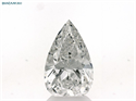 Natural Diamond 3.53 Carats, Pear with  Cut, E Color, SI1 Clarity and Certified by GIA