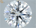Del inventario de diamantes de laboratorio, 4.58 quilates, Redondo , Color F, claridad VS1 y certificado IGI