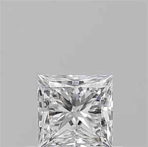 Foto Diamante Natural 0.51 quilates, Princesa , Color D, claridad VVS2 y certificado GIA de