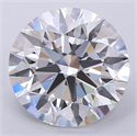 Lab Grown Diamond 0.70 Carats, Round with Very Good Cut, D Color, VVS2 Clarity and Certified by IGI
