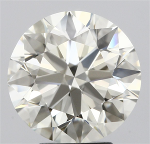 Picture of Natural Diamond 4.01 Carats, Round with Excellent Cut, M Color, VS1 Clarity and Certified by IGI