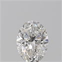 Natural Diamond 1.02 Carats, Oval with  Cut, E Color, SI2 Clarity and Certified by GIA