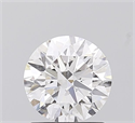 Del inventario de diamantes de laboratorio, 1.28 quilates, Redondo , Color D, claridad VVS2 y certificado IGI