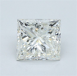 Foto Diamante Natural 1.00 quilates, Princesa , Color J, claridad VS2 y certificado GIA de