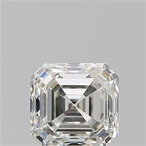 Picture of Natural Diamond 1.51 Carats, Asscher with  Cut, J Color, SI1 Clarity and Certified by GIA