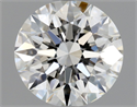 Natural Diamond 0.76 Carats, Round with Excellent Cut, G Color, VVS1 Clarity and Certified by GIA