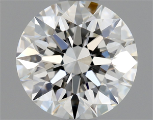 Picture of Natural Diamond 0.76 Carats, Round with Excellent Cut, G Color, VVS1 Clarity and Certified by GIA