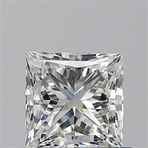Picture of Natural Diamond 0.70 Carats, Princess with  Cut, I Color, VS1 Clarity and Certified by GIA