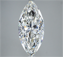 Natural Diamond 3.03 Carats, Marquise with  Cut, G Color, VS1 Clarity and Certified by GIA