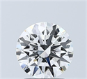 Del inventario de diamantes de laboratorio, 1.54 quilates, Redondo , Color F, claridad VVS2 y certificado IGI