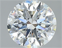 Diamante Natural 1.90 quilates, Redondo , Color F, claridad VVS2 y certificado GIA