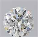 Natural Diamond 1.01 Carats, Round with Excellent Cut, K Color, SI1 Clarity and Certified by GIA